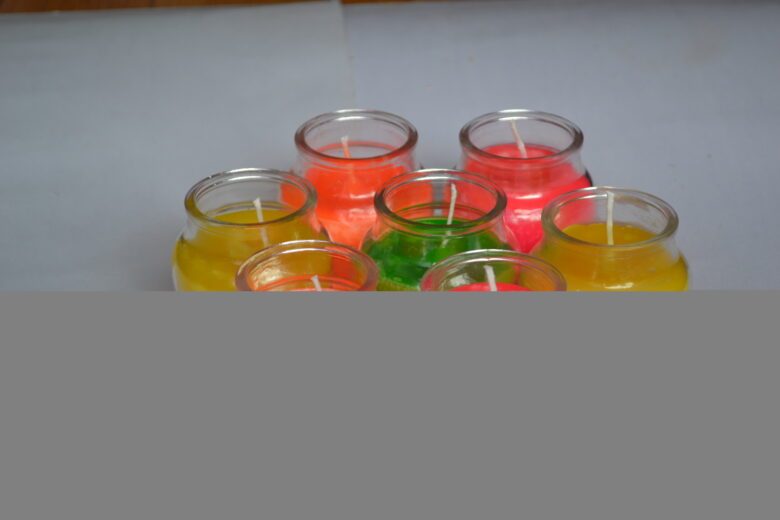 The candle making class