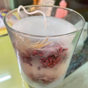 Scented Dry Flower Candles